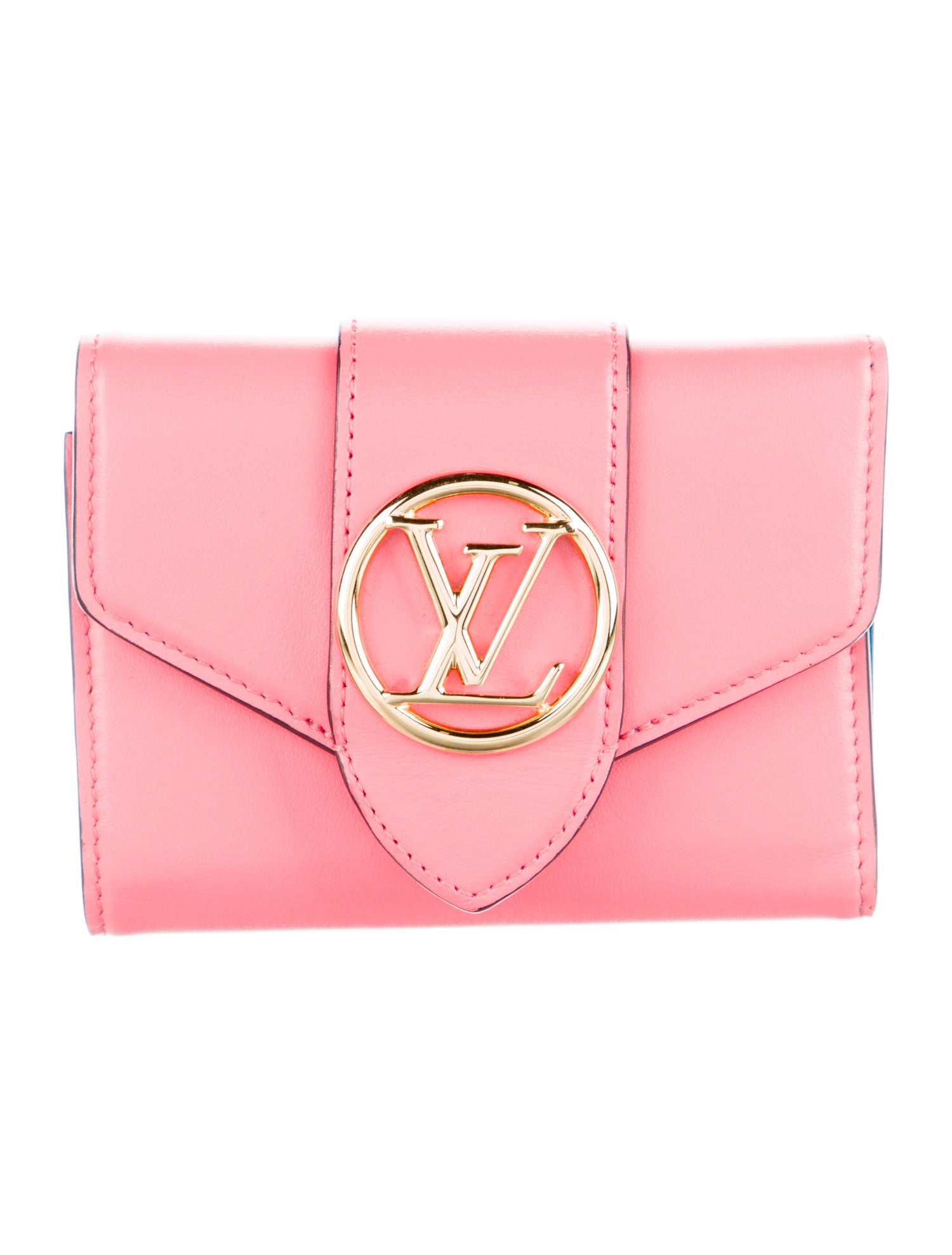 Louis Vuitton 2020 Leather Pont Neuf Compact Wallet