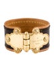 Louis Vuitton Canvas & Leather Wrap Bracelet