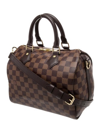 Louis Vuitton Damier Ebene Speedy Bandouliere 25