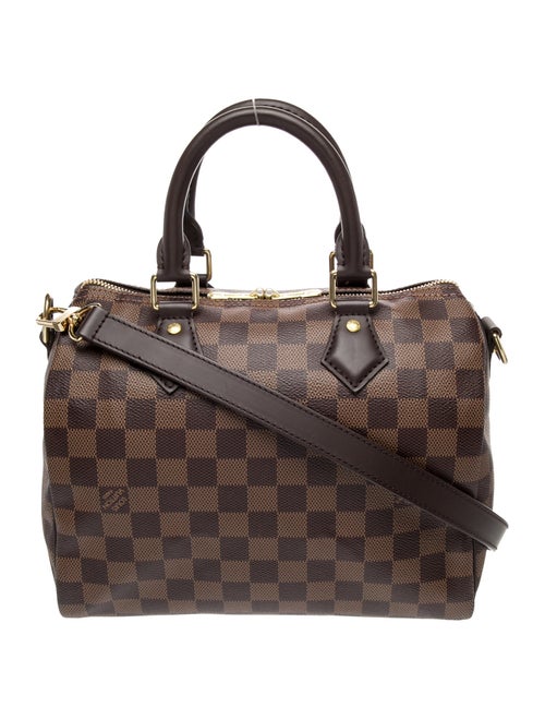Louis Vuitton Damier Ebene Speedy Bandouliere 25