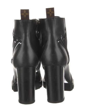 Louis Vuitton LV Monogram Leather Combat Boots