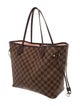 Louis Vuitton Damier Ebene Neverfull w/Pouch MM