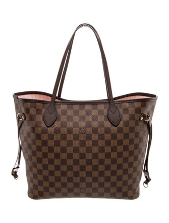 Louis Vuitton Damier Ebene Neverfull w/Pouch MM
