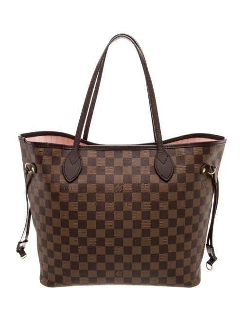 Louis Vuitton Damier Ebene Neverfull w/Pouch MM