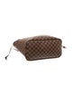 Louis Vuitton Damier Ebene Neverfull w/Pouch MM
