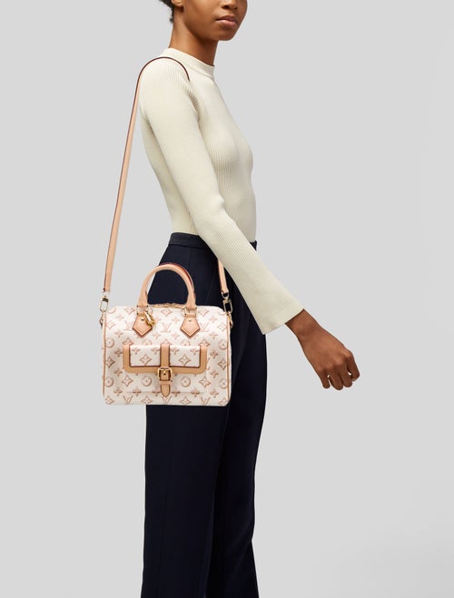 Louis Vuitton LV Monogram Speedy Bandouliere 25