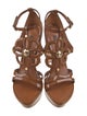 Louis Vuitton Patent Leather T-Strap Sandals