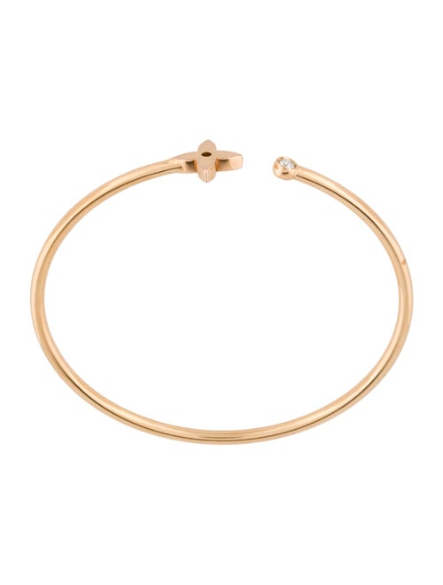 Louis Vuitton 18K Diamond Idylle Blossom Twist Bracelet