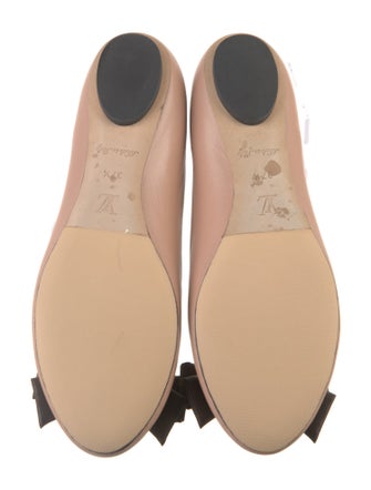 Louis Vuitton LV Monogram Leather Flats