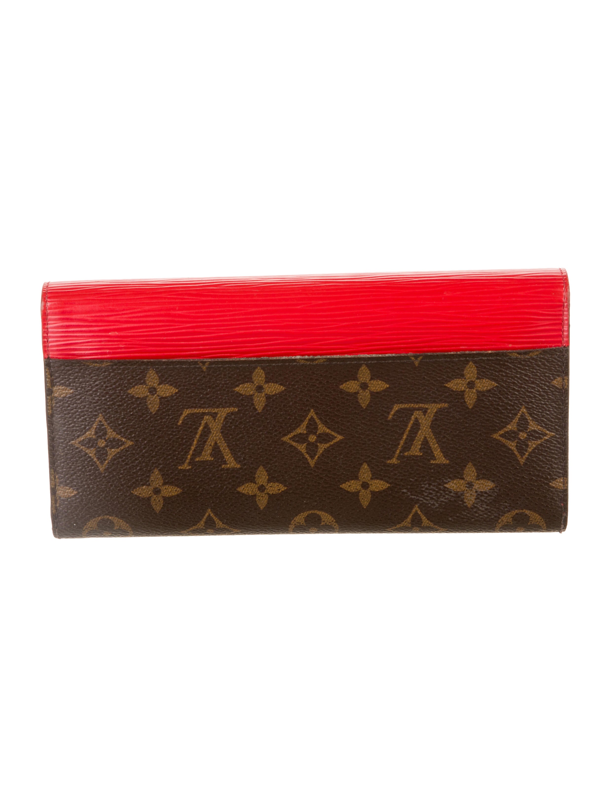 Louis Vuitton LV Monogram Coated Canvas Marie Lou Wallet