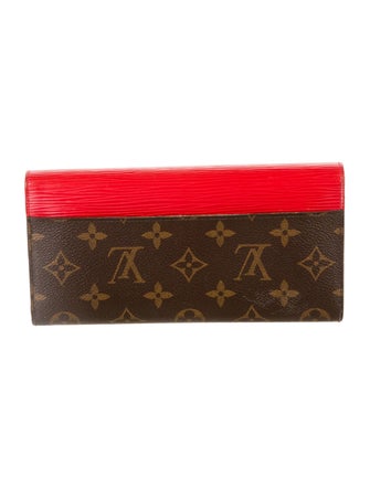 Louis Vuitton LV Monogram Coated Canvas Marie Lou Wallet