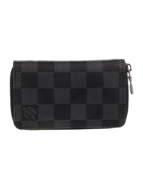 Louis Vuitton 2020 Damier Graphite Pattern Zippy Coin Purse