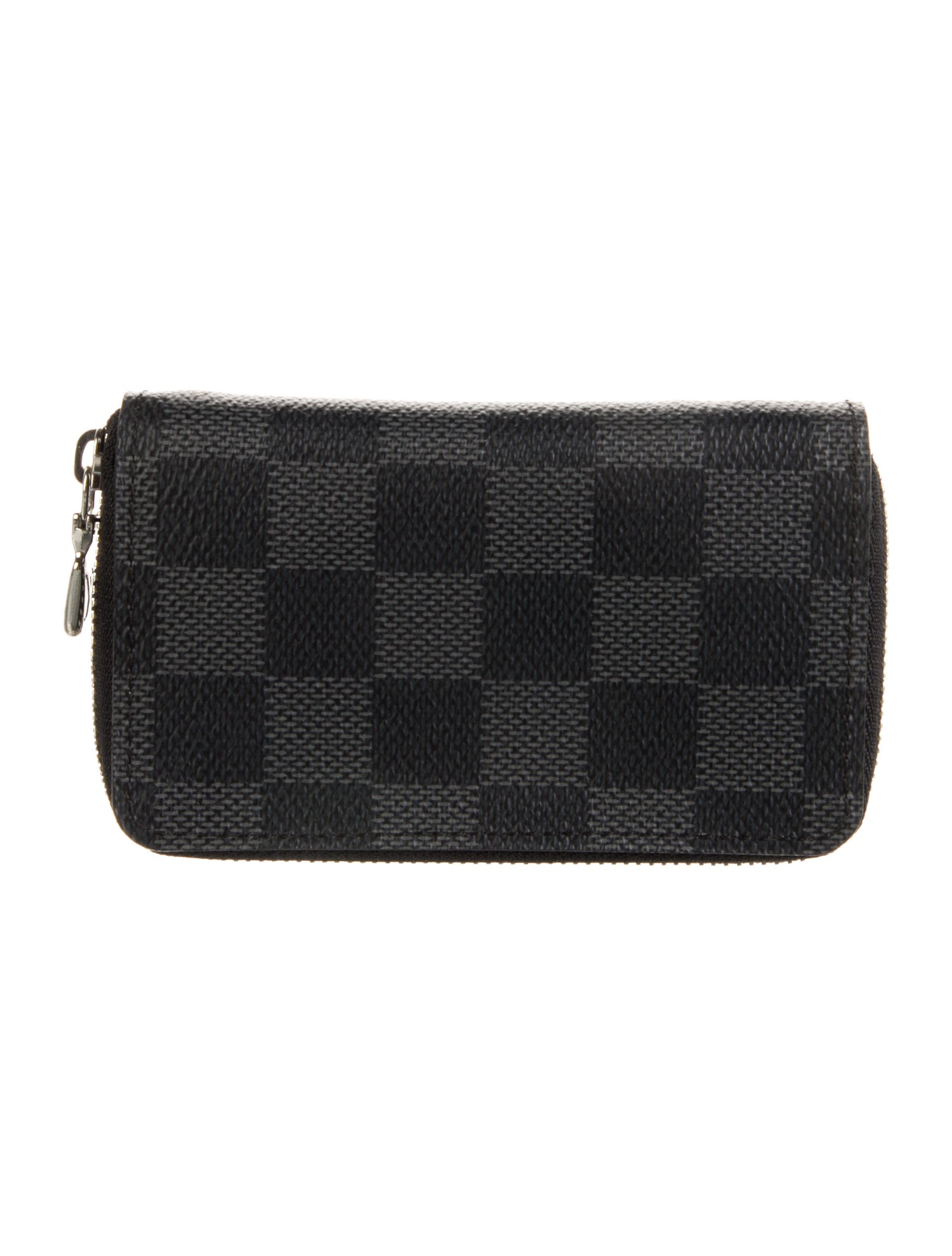 Louis Vuitton 2020 Damier Graphite Pattern Zippy Coin Purse