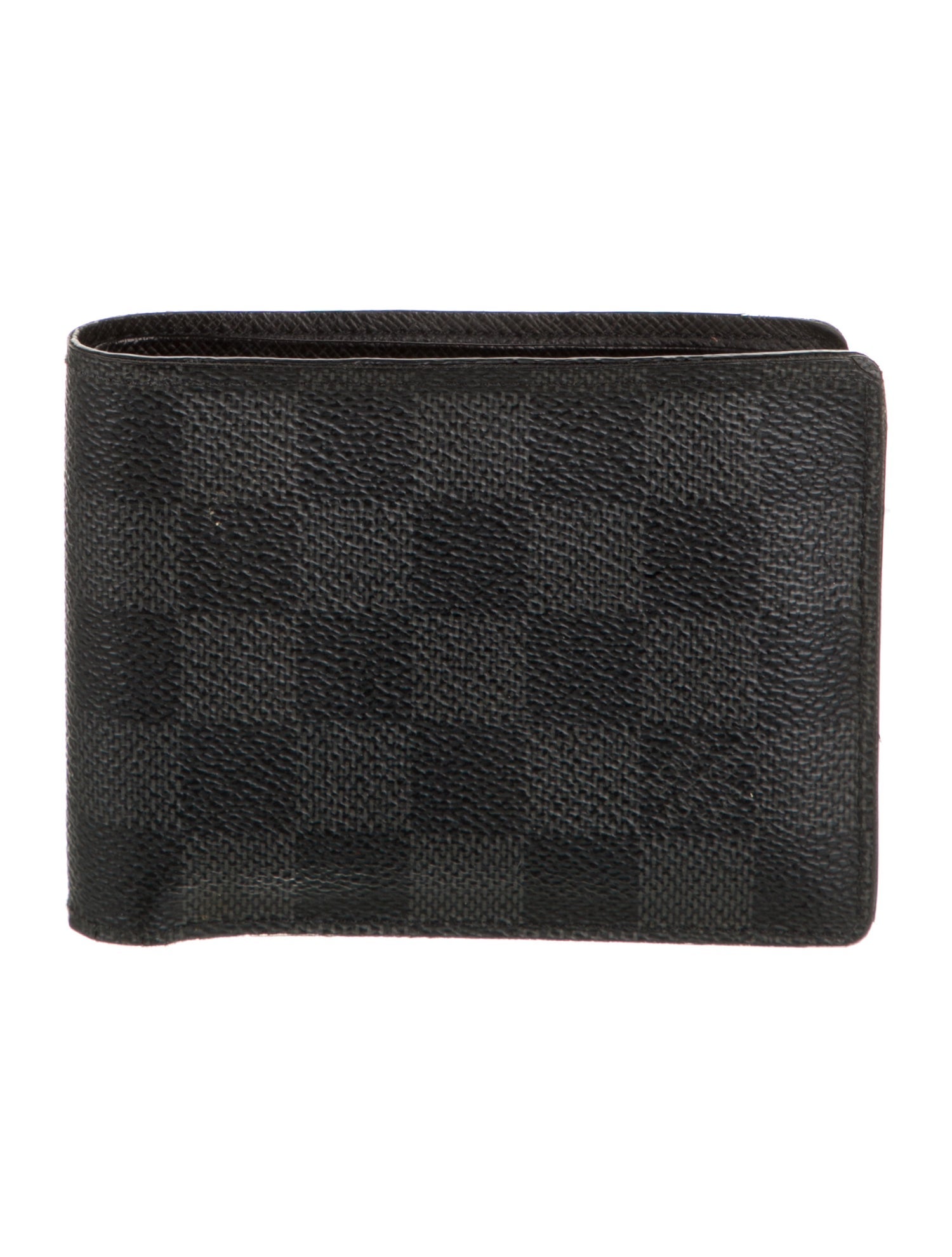 Louis Vuitton 2010 Damier Graphite Pattern Multiple Wallet