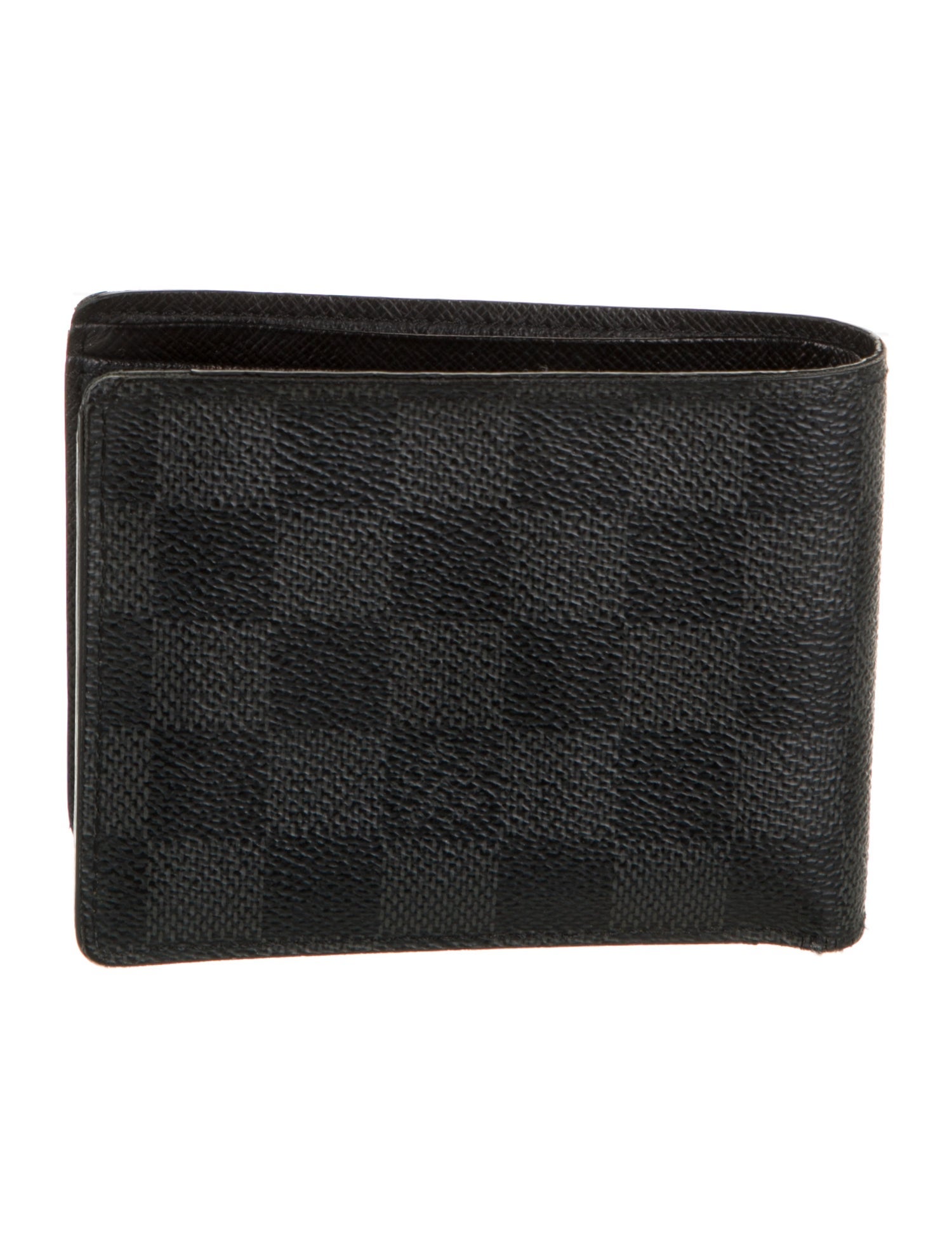 Louis Vuitton 2010 Damier Graphite Pattern Multiple Wallet