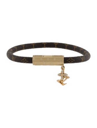 Louis Vuitton Crystal LV Push Bracelet