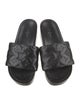 Louis Vuitton Monogram Pattern Leather Slides
