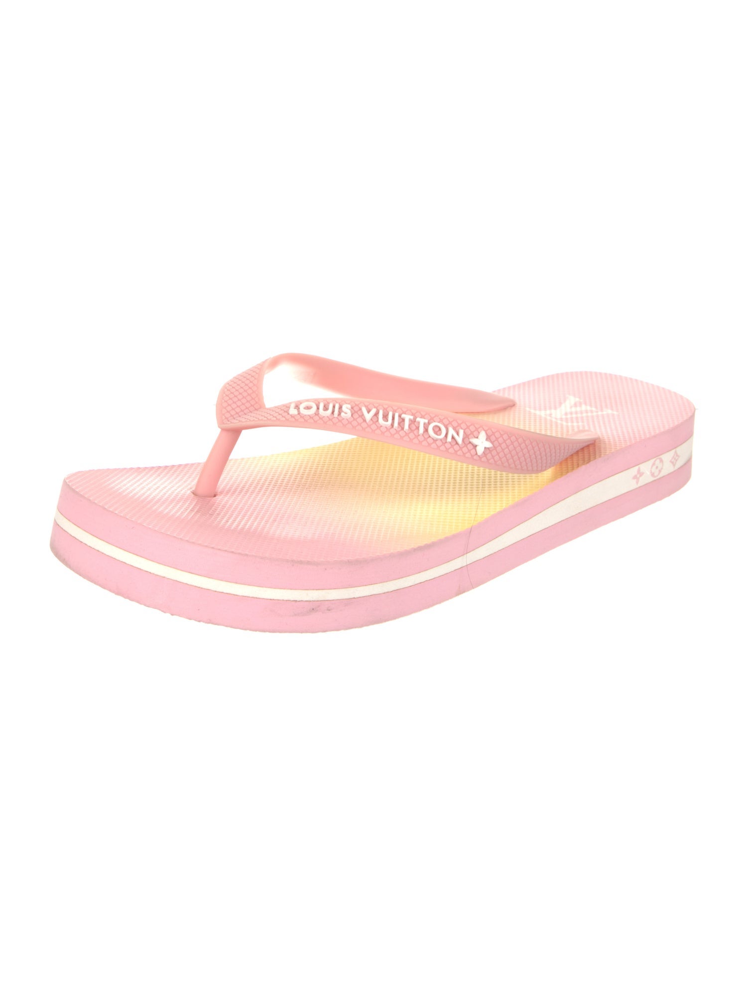 Louis Vuitton Rubber Flip Flops