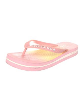 Louis Vuitton Rubber Flip Flops