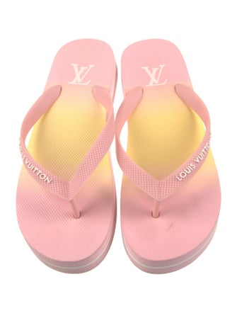 Louis Vuitton Rubber Flip Flops