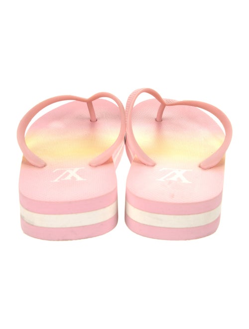 Louis Vuitton Rubber Flip Flops