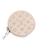 Louis Vuitton Perforated Monogram Mahina Leather Round Coin Purse