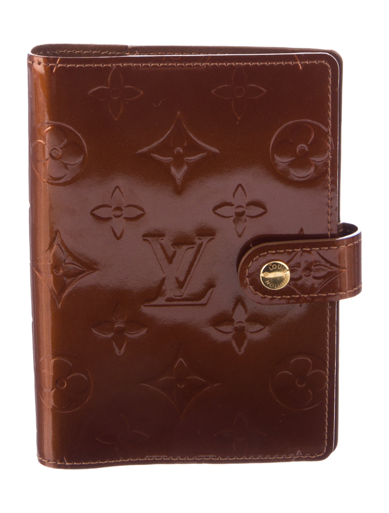 Louis Vuitton Monogram Vernis Small Ring Agenda Cover