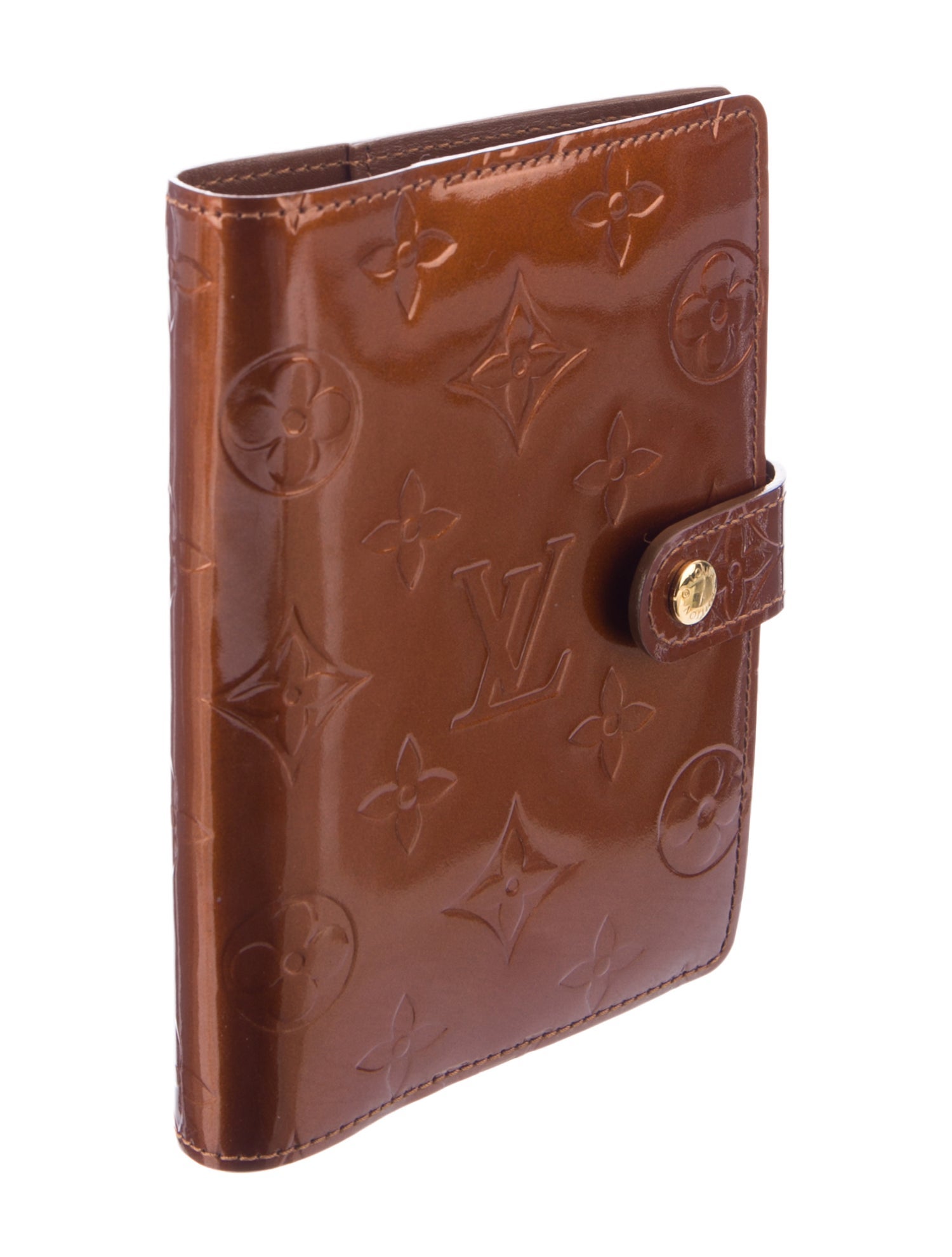 Louis Vuitton Monogram Vernis Small Ring Agenda Cover