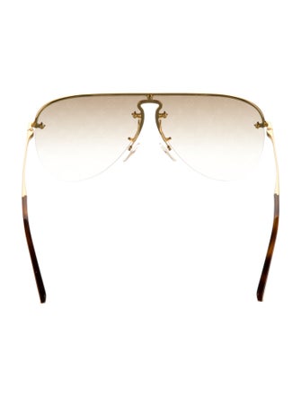 Louis Vuitton Grease Mask Shield Sunglasses