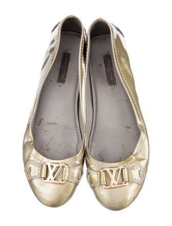 Louis Vuitton 2009 Patent Leather Ballet Flats