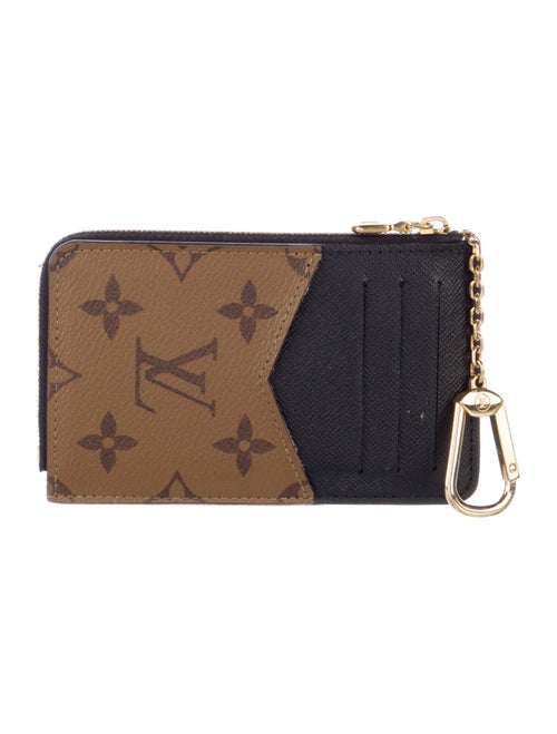 Louis Vuitton LV Monogram Coated Canvas Card Holder Recto Verso