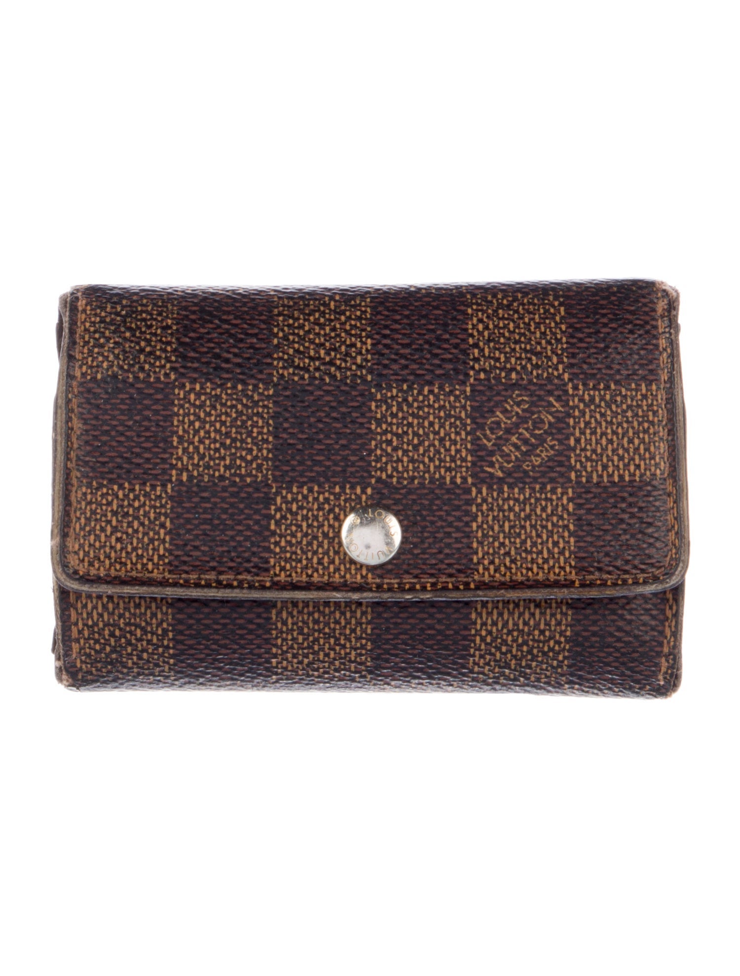 Louis Vuitton Damier Ebene Pattern Key Holder