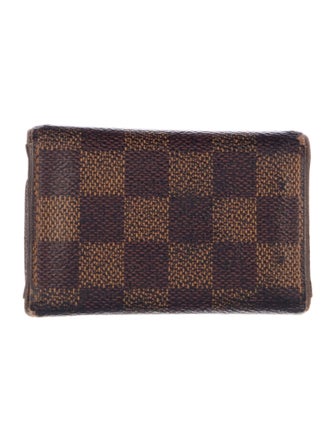 Louis Vuitton Damier Ebene Pattern Key Holder