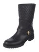 Louis Vuitton 2013 LV Monogram Moto Boots