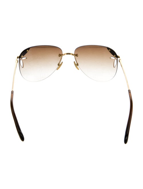 Louis Vuitton Lila Pilote Aviator Sunglasses