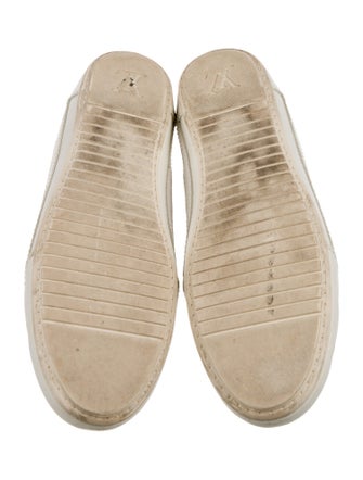 Louis Vuitton Multicolore Monogram Pattern Leather Sneakers