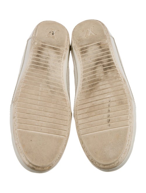 Louis Vuitton Multicolore Monogram Pattern Leather Sneakers