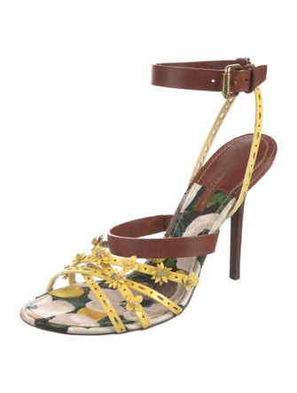 Louis Vuitton 2010 Flower Fields Sandals