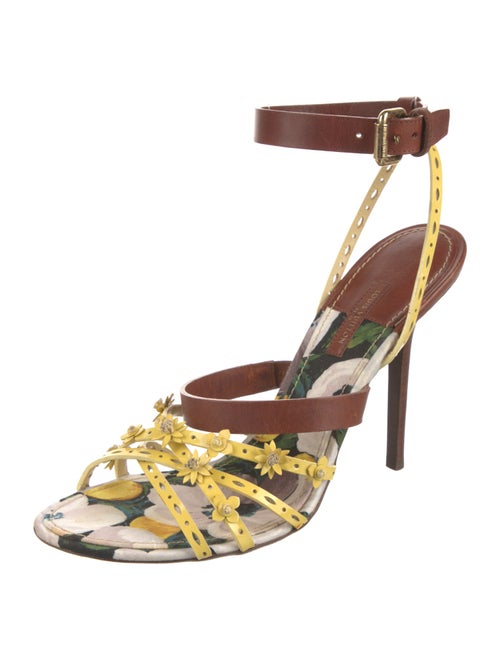Louis Vuitton 2010 Flower Fields Sandals