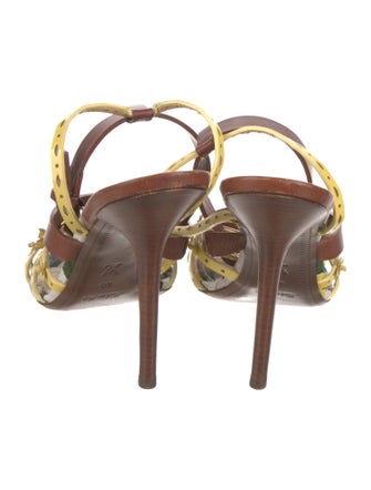 Louis Vuitton 2010 Flower Fields Sandals