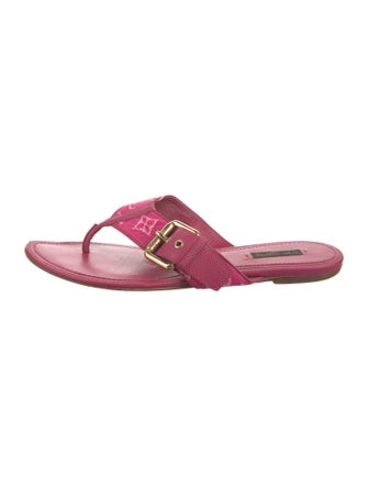 Louis Vuitton 2013 Leather Slides