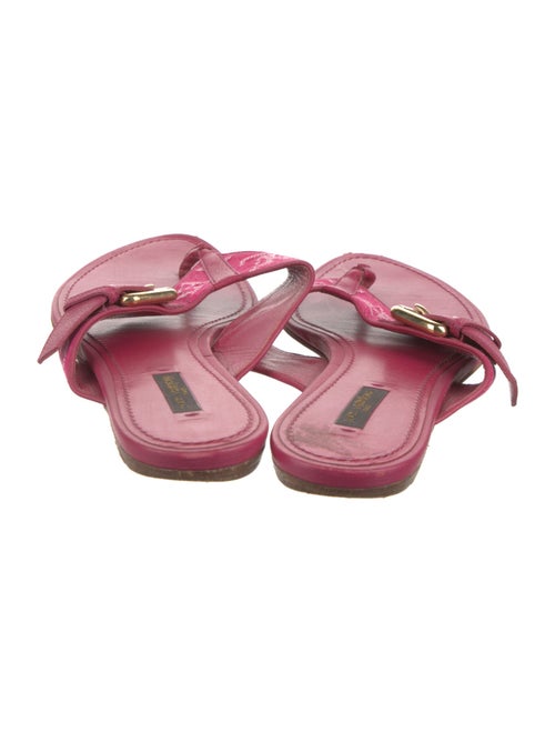Louis Vuitton 2013 Leather Slides