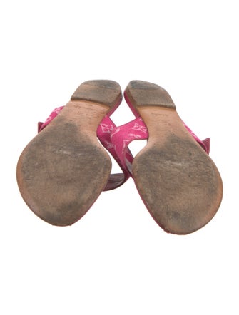 Louis Vuitton 2013 Leather Slides