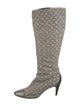 Louis Vuitton LV Monogram Canvas Boots