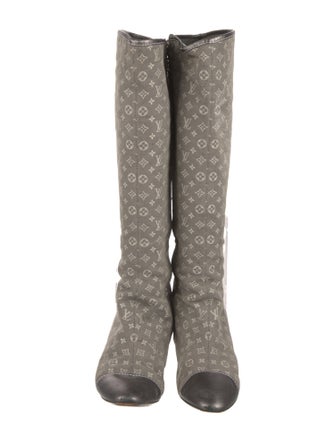 Louis Vuitton LV Monogram Canvas Boots