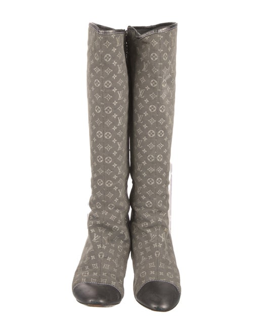 Louis Vuitton LV Monogram Canvas Boots
