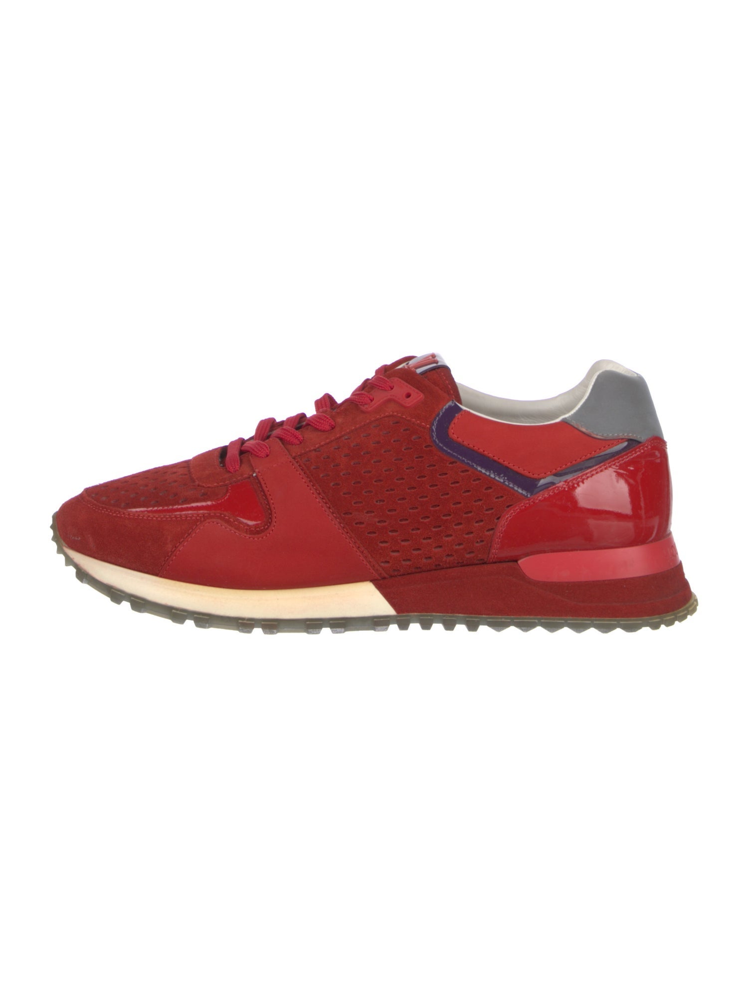 Louis Vuitton Suede Athletic Sneakers
