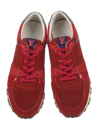 Louis Vuitton Suede Athletic Sneakers