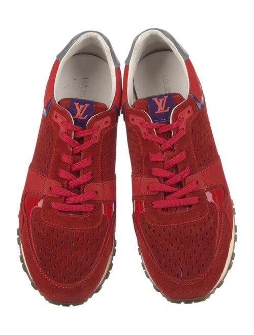 Louis Vuitton Suede Athletic Sneakers