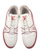 Louis Vuitton Leather Printed Athletic Sneakers
